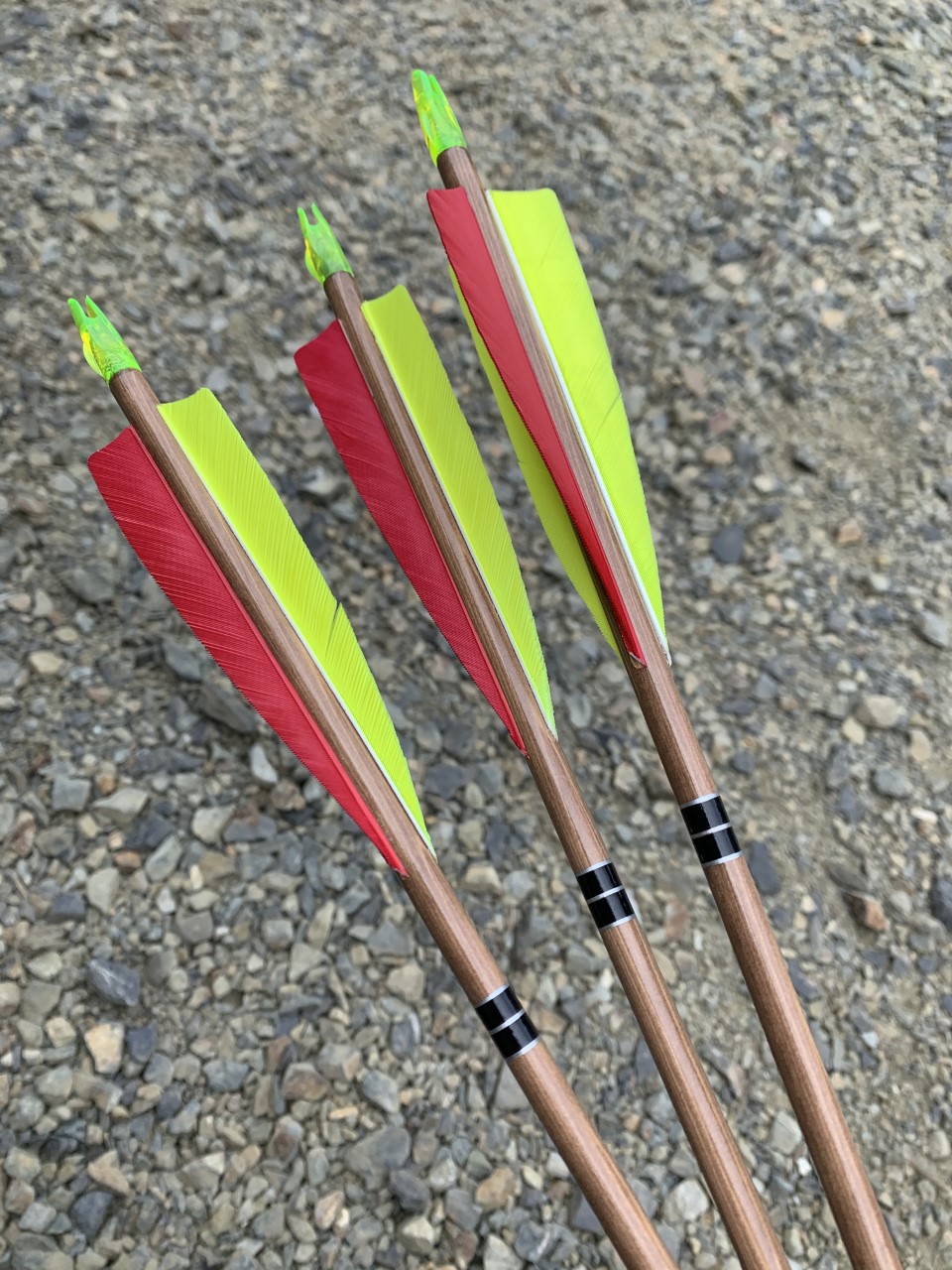 Wapiti Blacktail Wood Arrows Wapiti Archery Poc