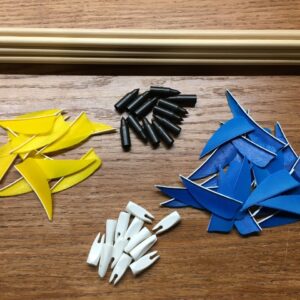 Kids Arrow Building Kit w/ 2.25″ LW Feathers