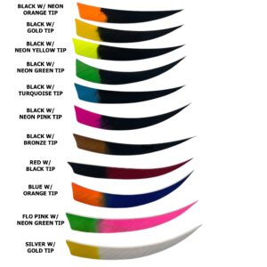 Ozark 5″ Shield Cut Eagle Tip Feathers