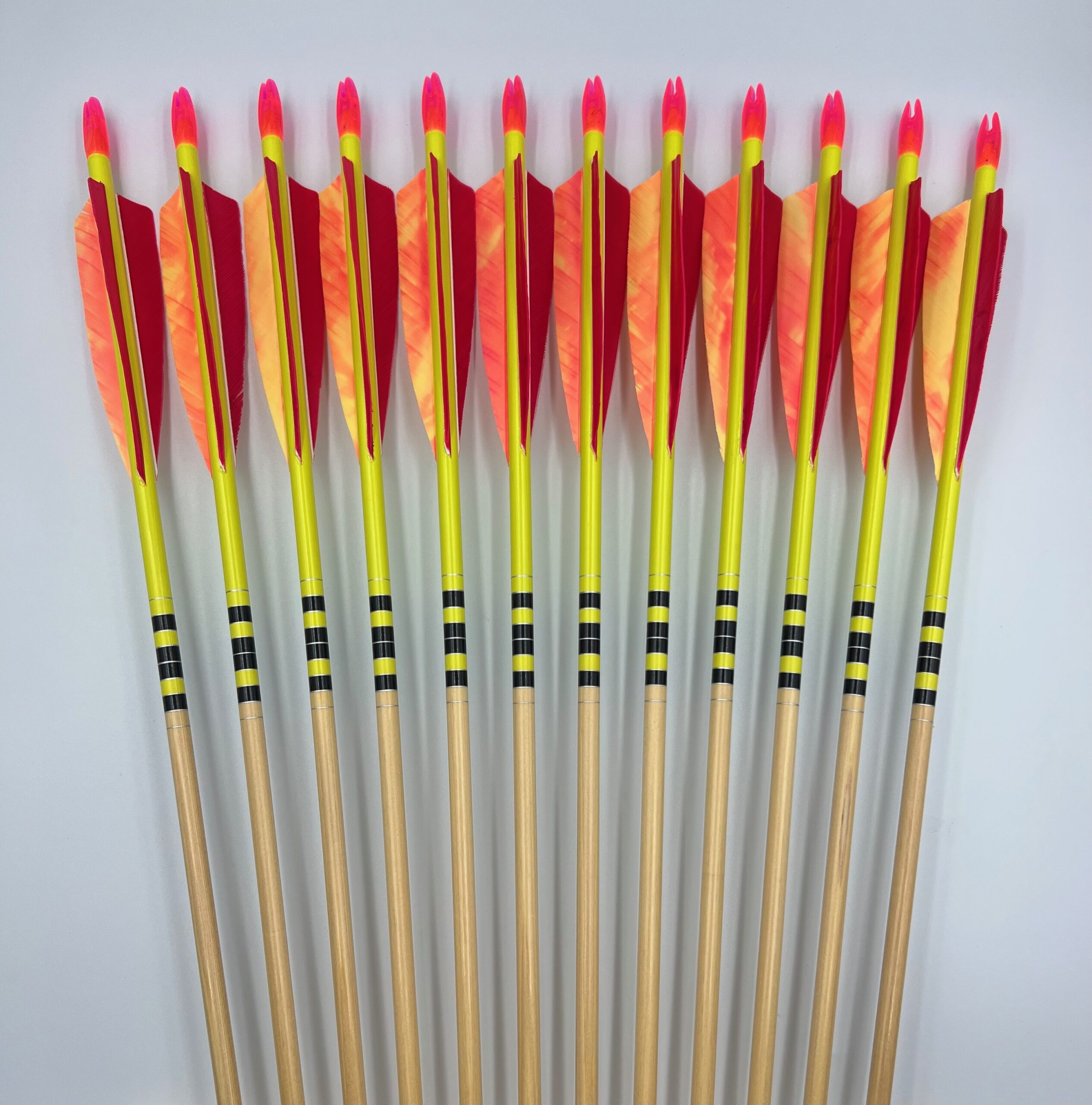 1132 45 50 Tapered Poc Arrows Wapiti Archery Poc