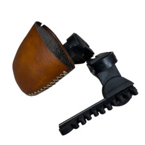 Selway Strap-on Rawhide 6 Arrow Recurve or Longbow Quiver