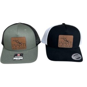 Wapiti Archery Trucker Hat W/Leather Patch