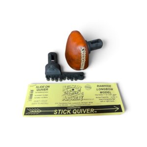 Selway Rawhide Slide-On Longbow 5 Arrow Quiver